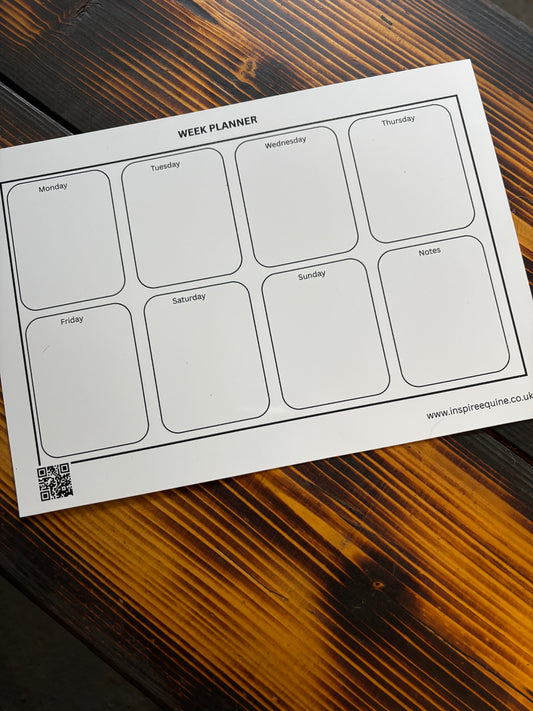 Stable Weekly Planner