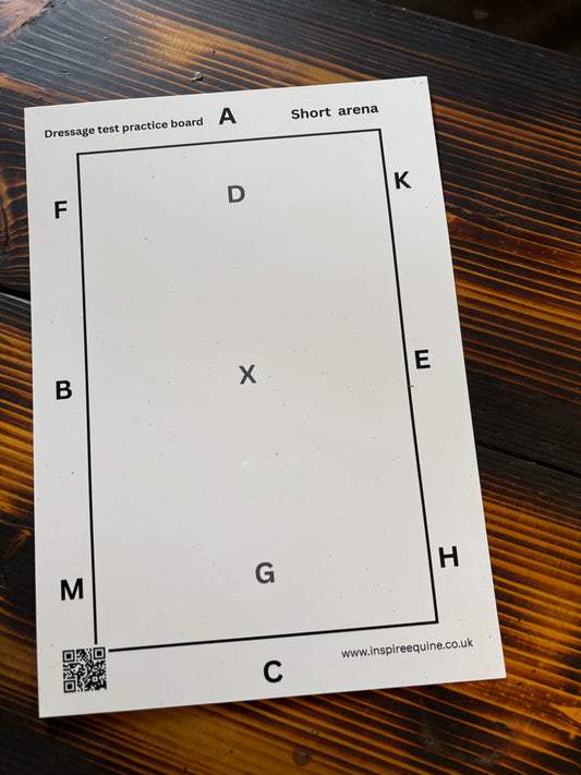 20m x 40m Dressage practice White Board